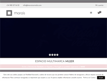 Tablet Screenshot of maraisoviedo.com